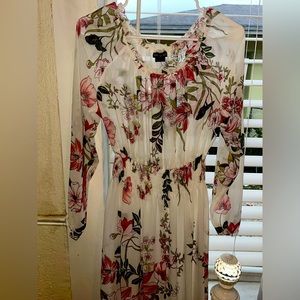 Vintage Coquette long dress with sleeves<3